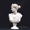 Hand carved stone woman female marble bust statue for sale